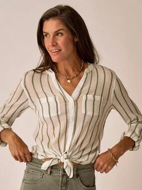 Carve Designs Dylan Gauze Tunic NWT